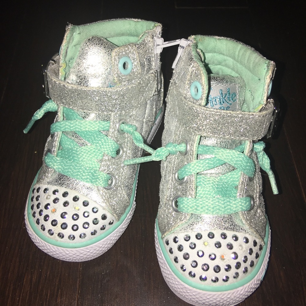 Sparkle girls size 5T shoes
